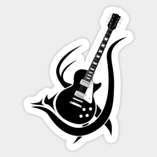 Tribal Guitar Sticker